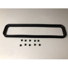 Top Heater Rubber with fastening clips 
